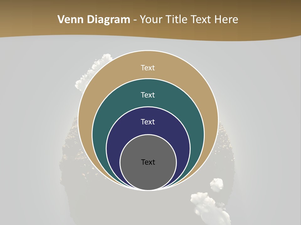 Air Stone Shadow PowerPoint Template