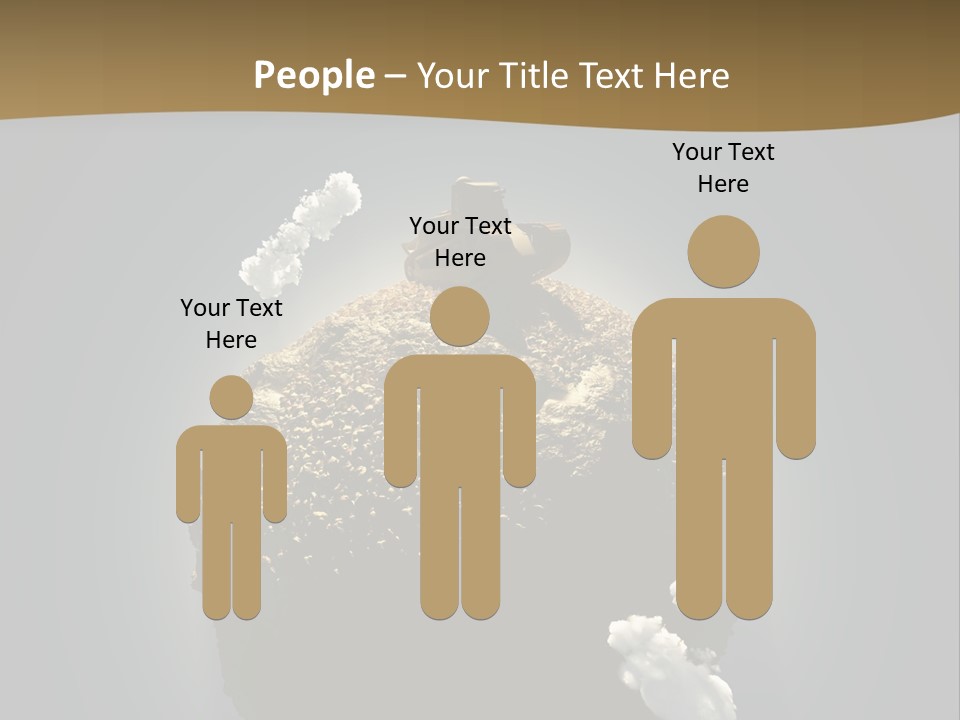 Air Stone Shadow PowerPoint Template