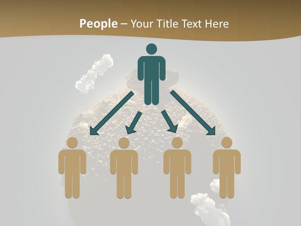 Air Stone Shadow PowerPoint Template