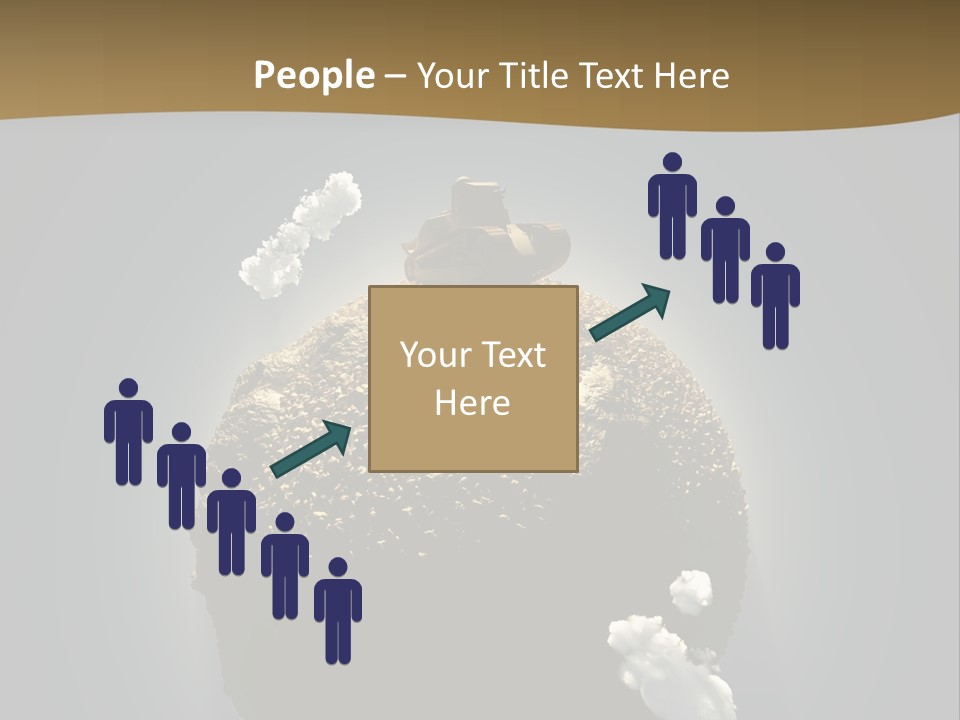 Air Stone Shadow PowerPoint Template