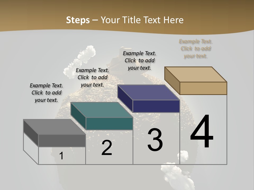 Air Stone Shadow PowerPoint Template