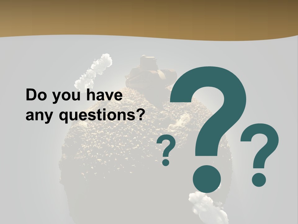 Air Stone Shadow PowerPoint Template