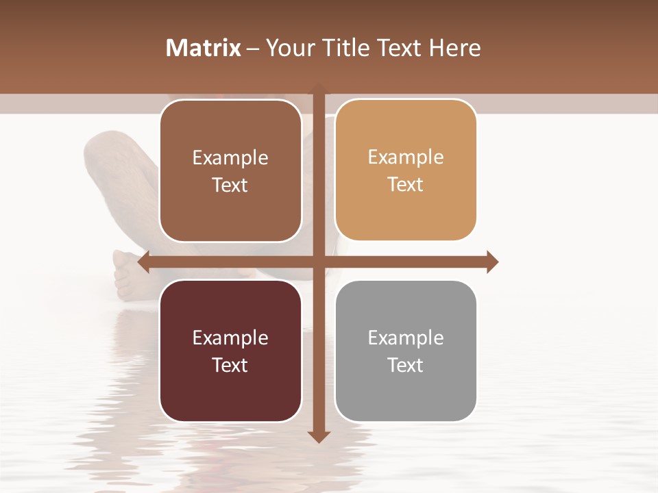 Cartoon Heaven Wing PowerPoint Template