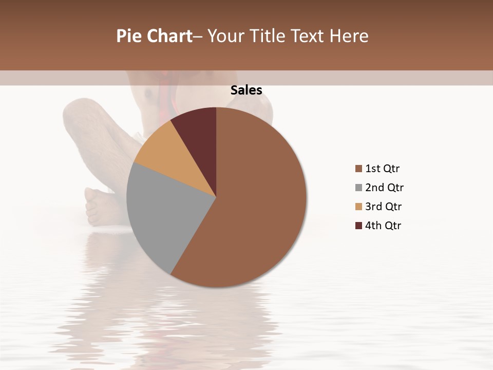Cartoon Heaven Wing PowerPoint Template