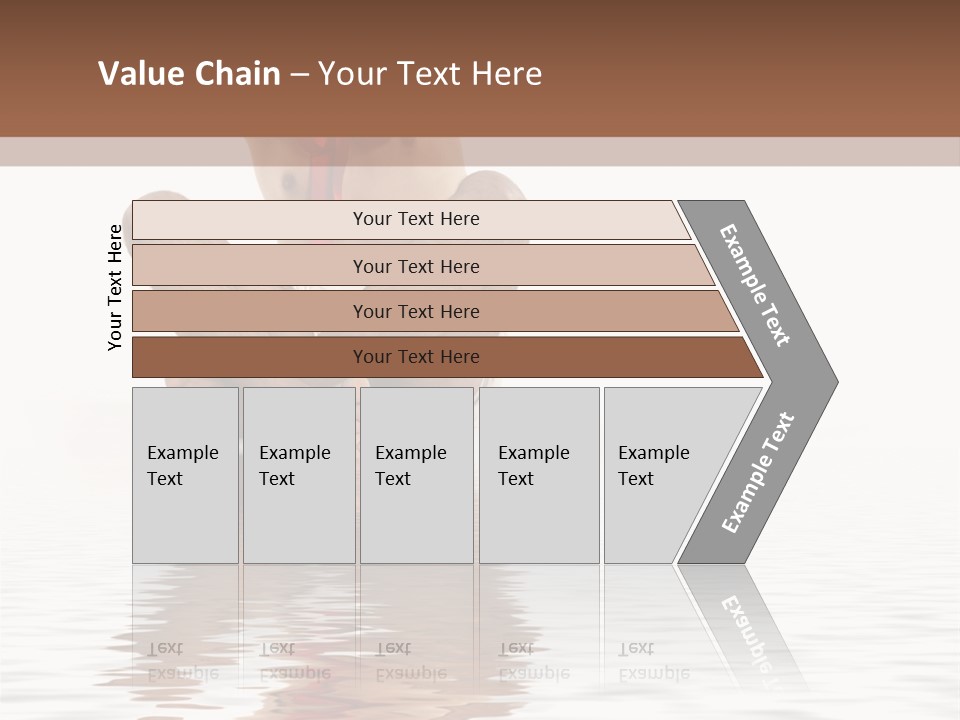 Cartoon Heaven Wing PowerPoint Template