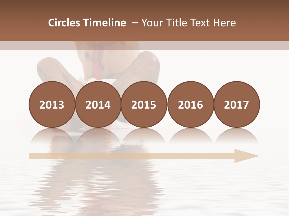 Cartoon Heaven Wing PowerPoint Template