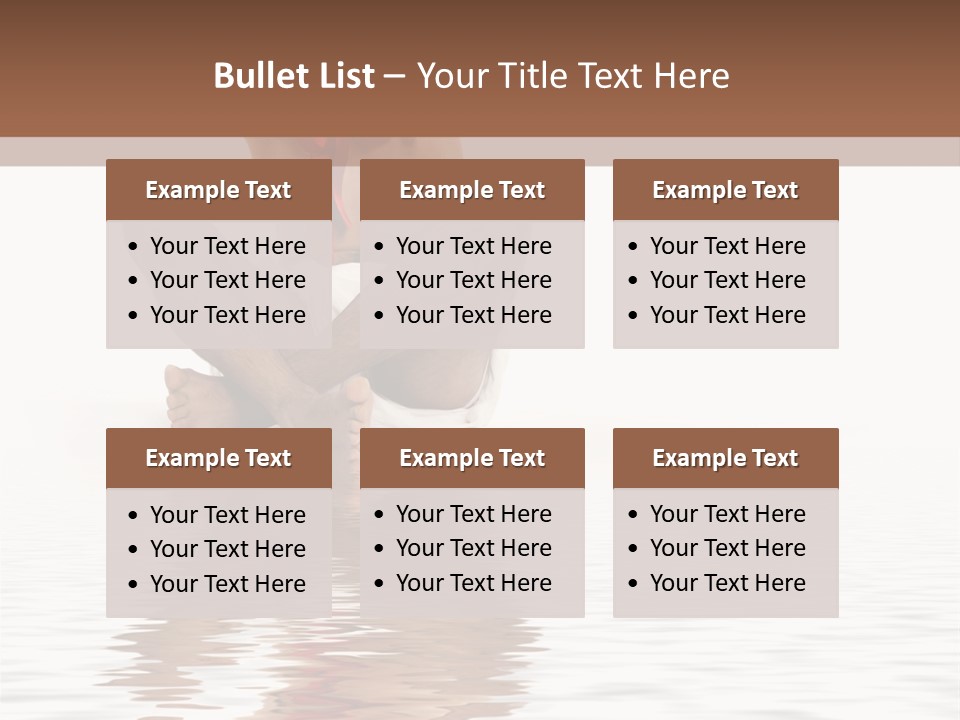 Cartoon Heaven Wing PowerPoint Template