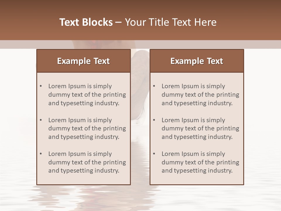 Cartoon Heaven Wing PowerPoint Template
