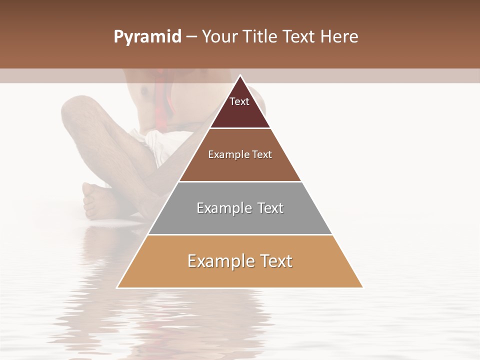 Cartoon Heaven Wing PowerPoint Template