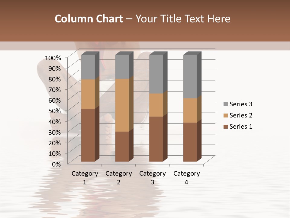 Cartoon Heaven Wing PowerPoint Template