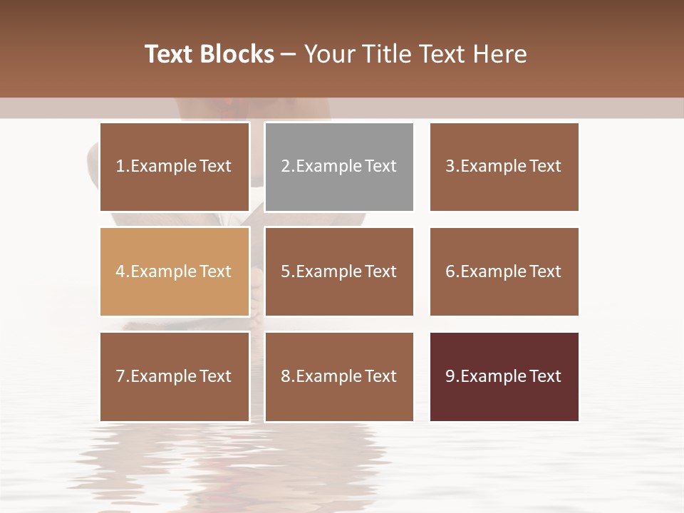 Cartoon Heaven Wing PowerPoint Template