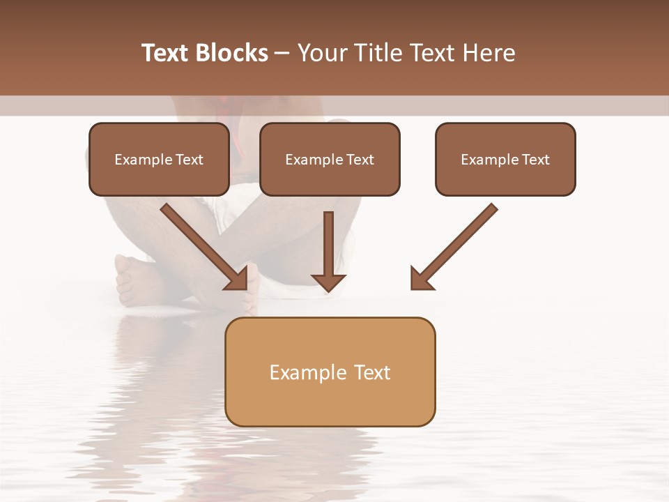 Cartoon Heaven Wing PowerPoint Template