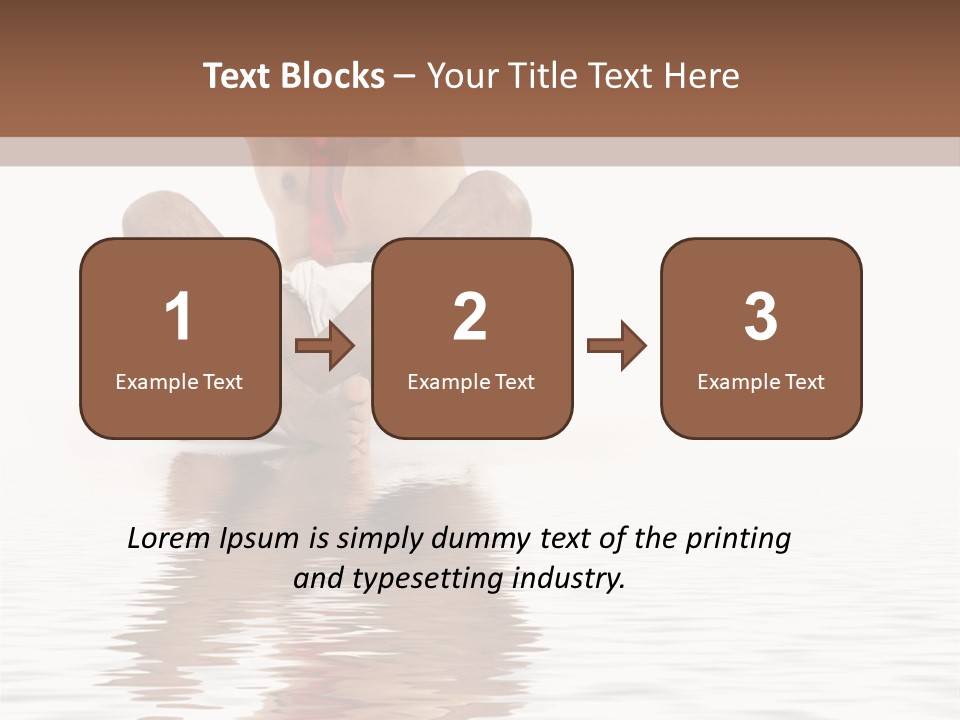 Cartoon Heaven Wing PowerPoint Template