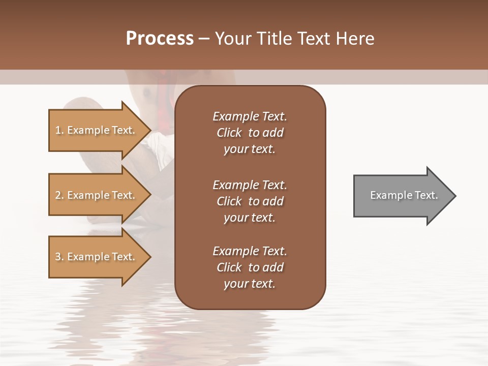 Cartoon Heaven Wing PowerPoint Template