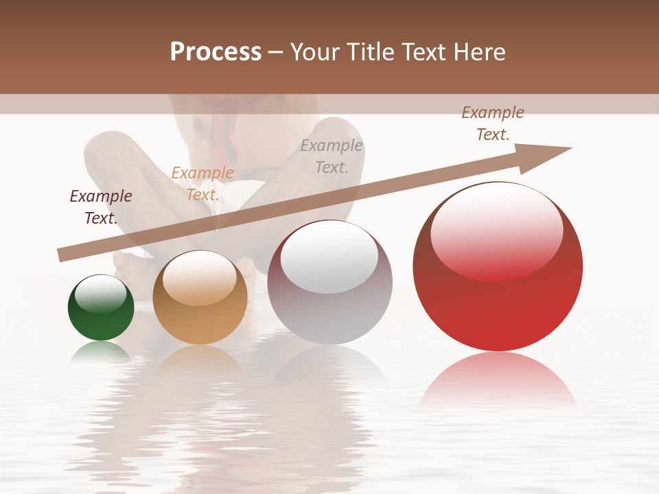 Cartoon Heaven Wing PowerPoint Template