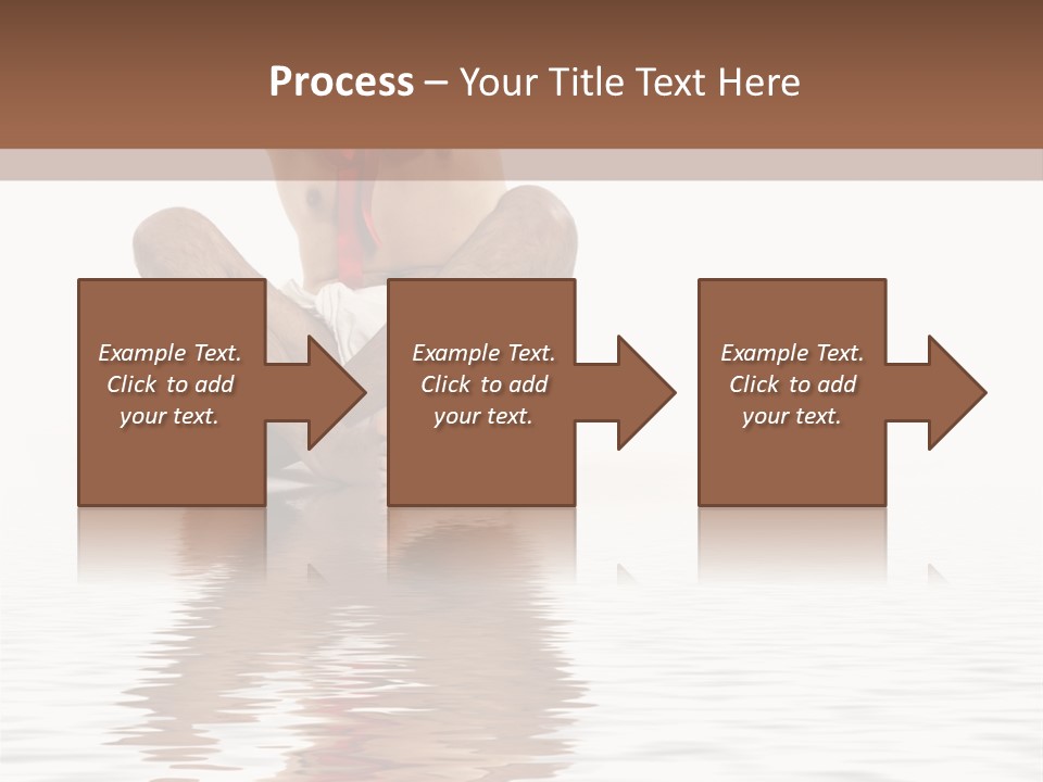 Cartoon Heaven Wing PowerPoint Template