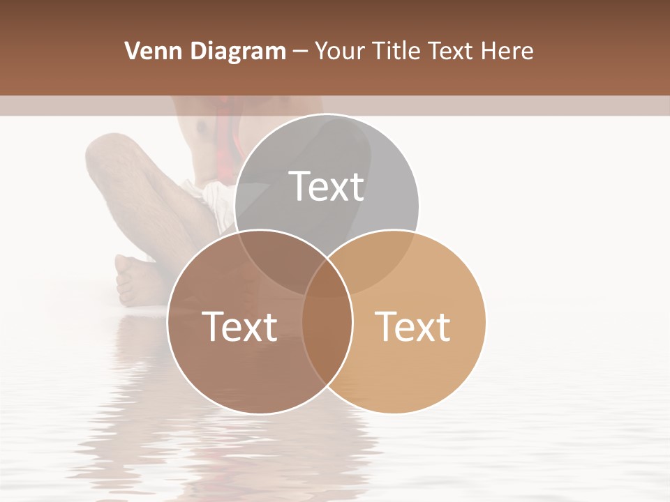 Cartoon Heaven Wing PowerPoint Template