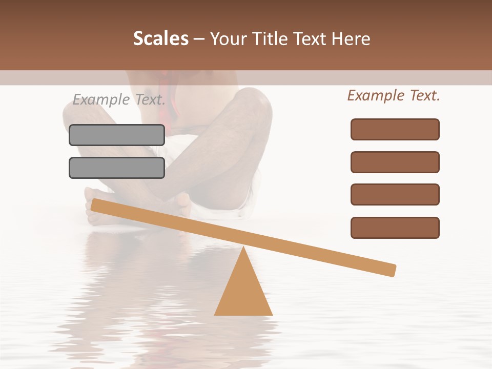 Cartoon Heaven Wing PowerPoint Template