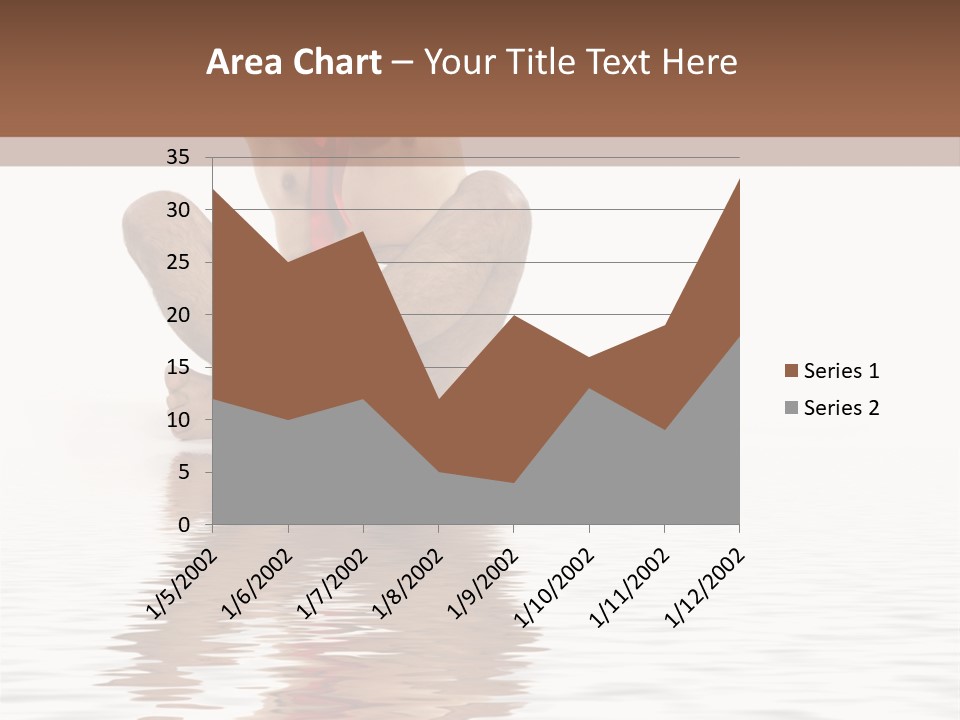 Cartoon Heaven Wing PowerPoint Template