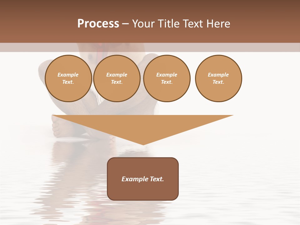 Cartoon Heaven Wing PowerPoint Template