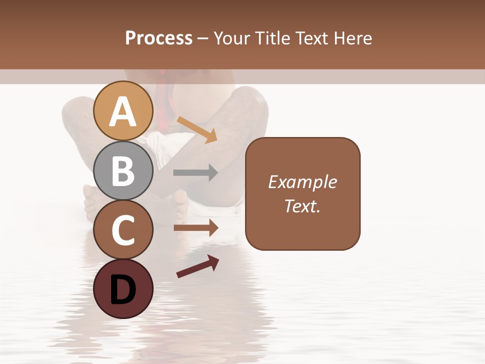 Cartoon Heaven Wing PowerPoint Template
