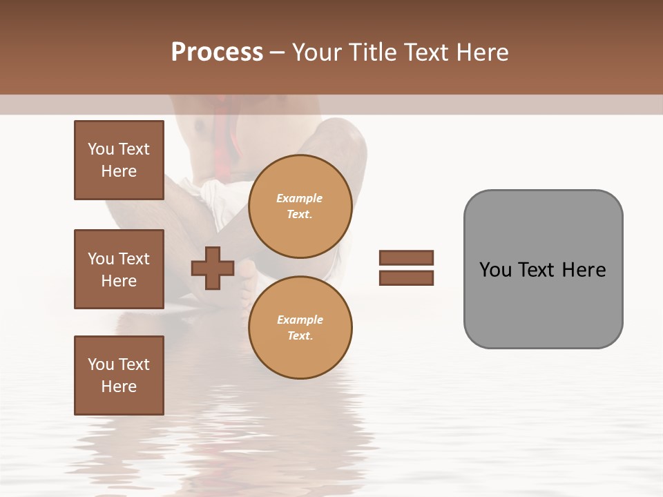 Cartoon Heaven Wing PowerPoint Template