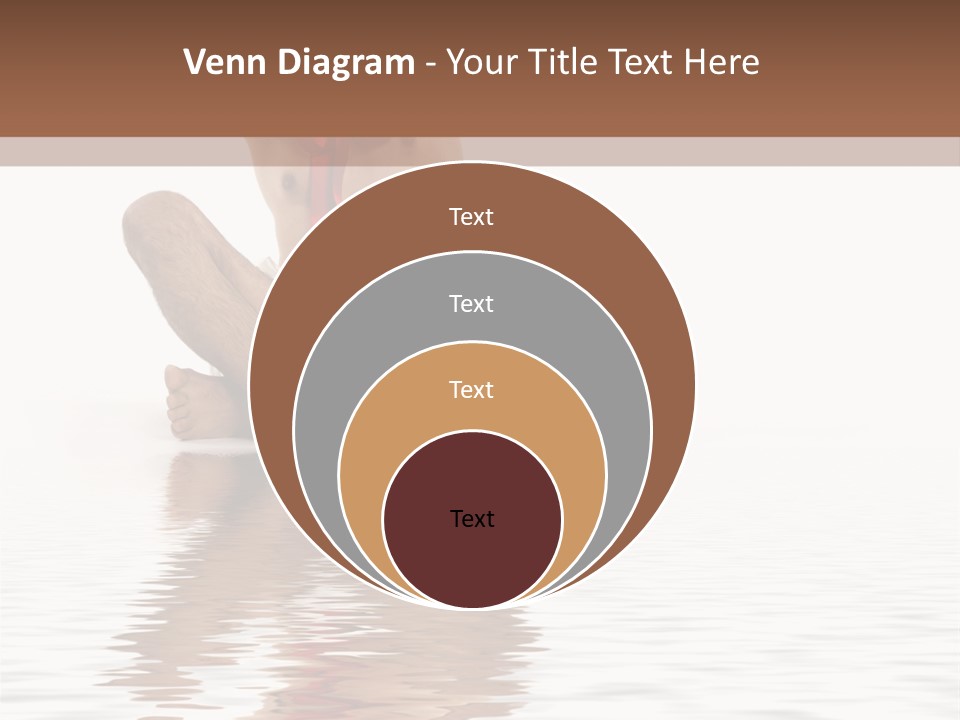 Cartoon Heaven Wing PowerPoint Template