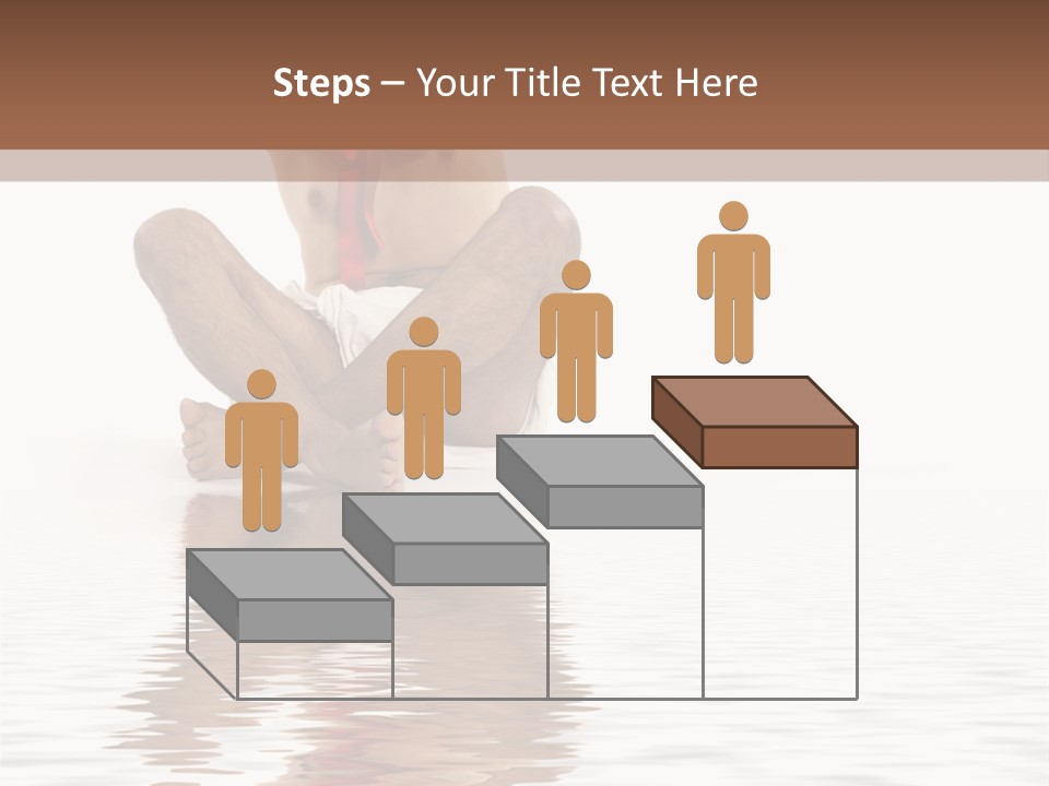 Cartoon Heaven Wing PowerPoint Template