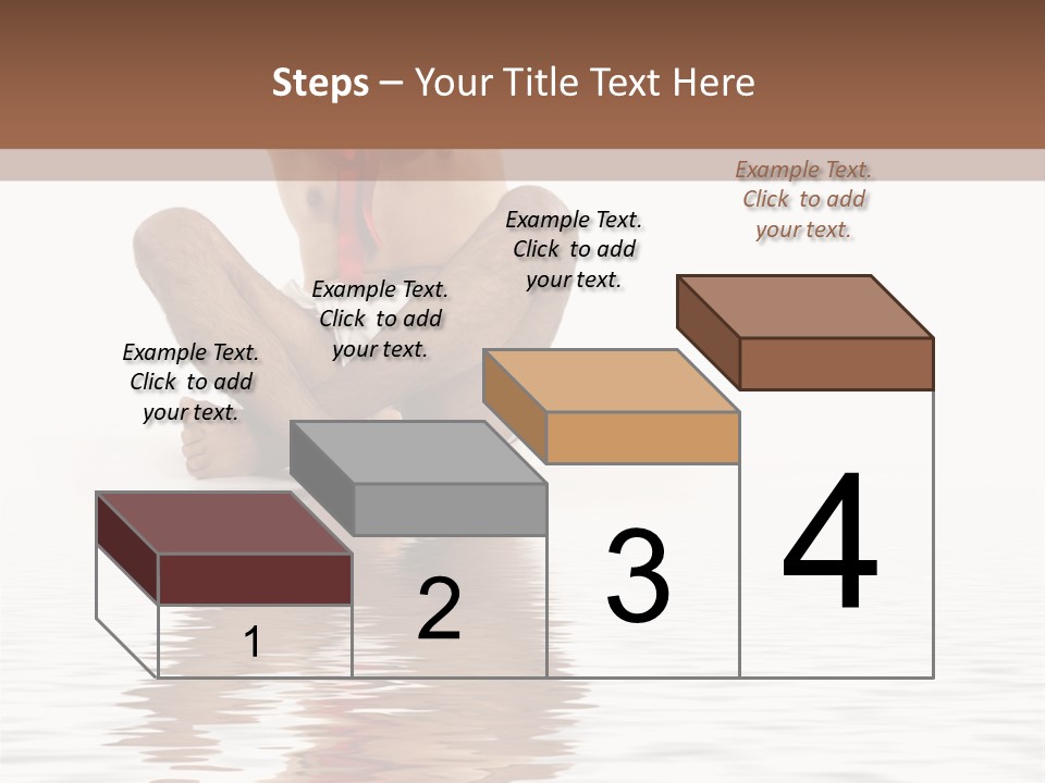 Cartoon Heaven Wing PowerPoint Template