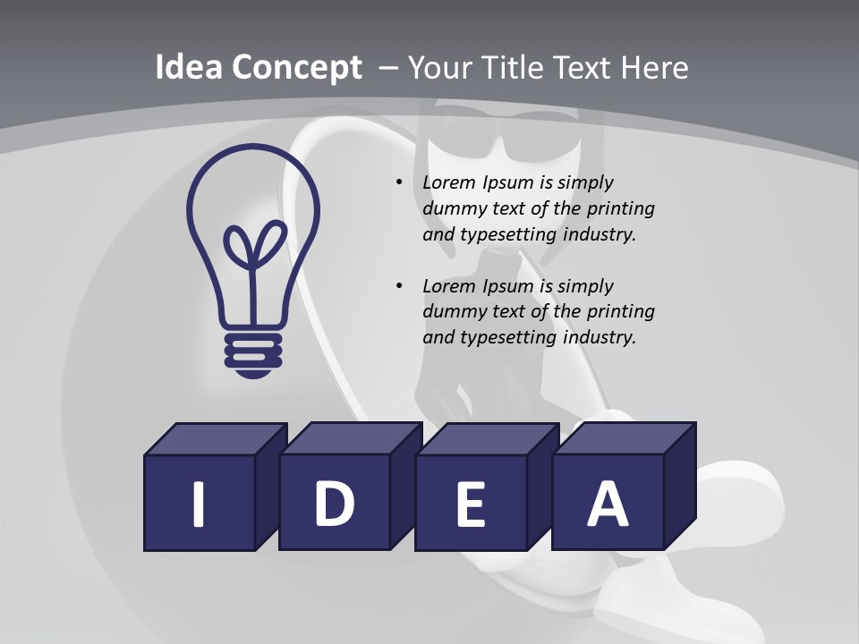 Future Business Concept PowerPoint Template