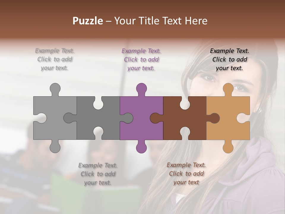 Students Casual Academic PowerPoint Template