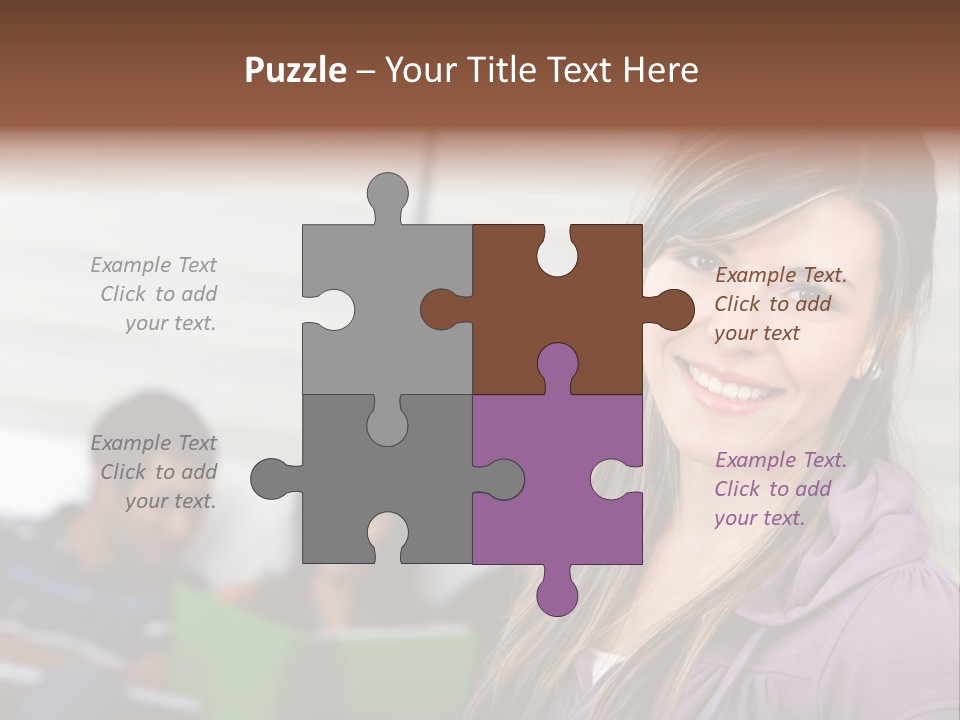 Students Casual Academic PowerPoint Template