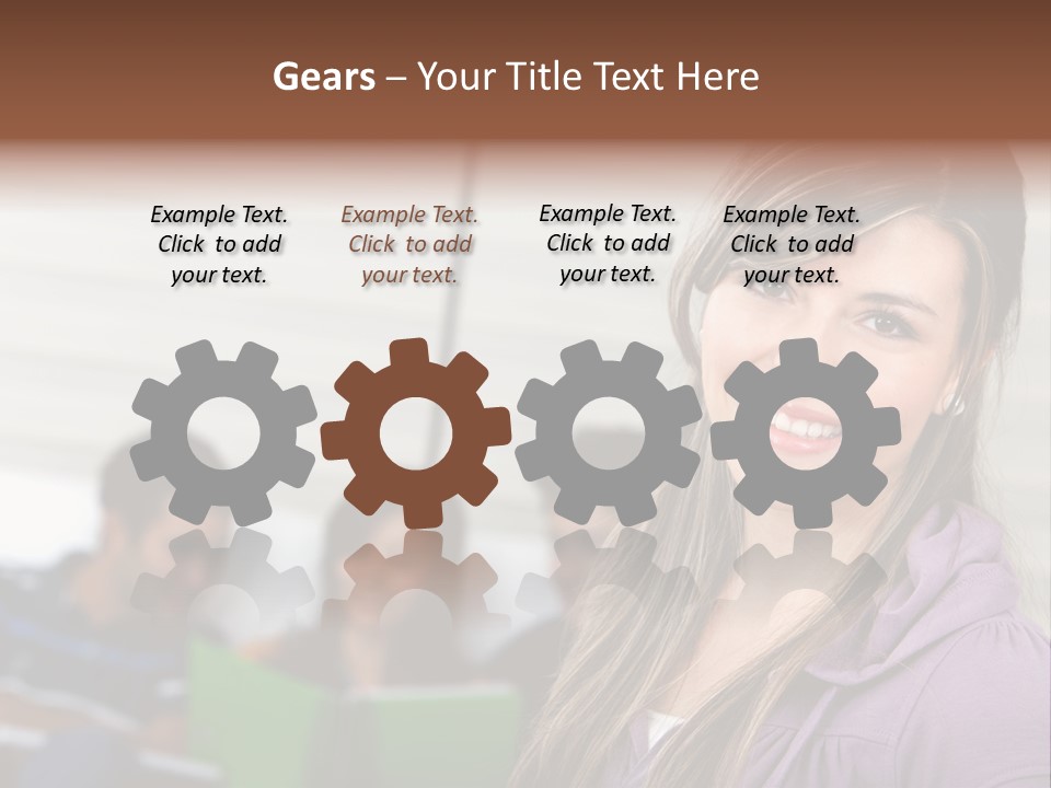 Students Casual Academic PowerPoint Template