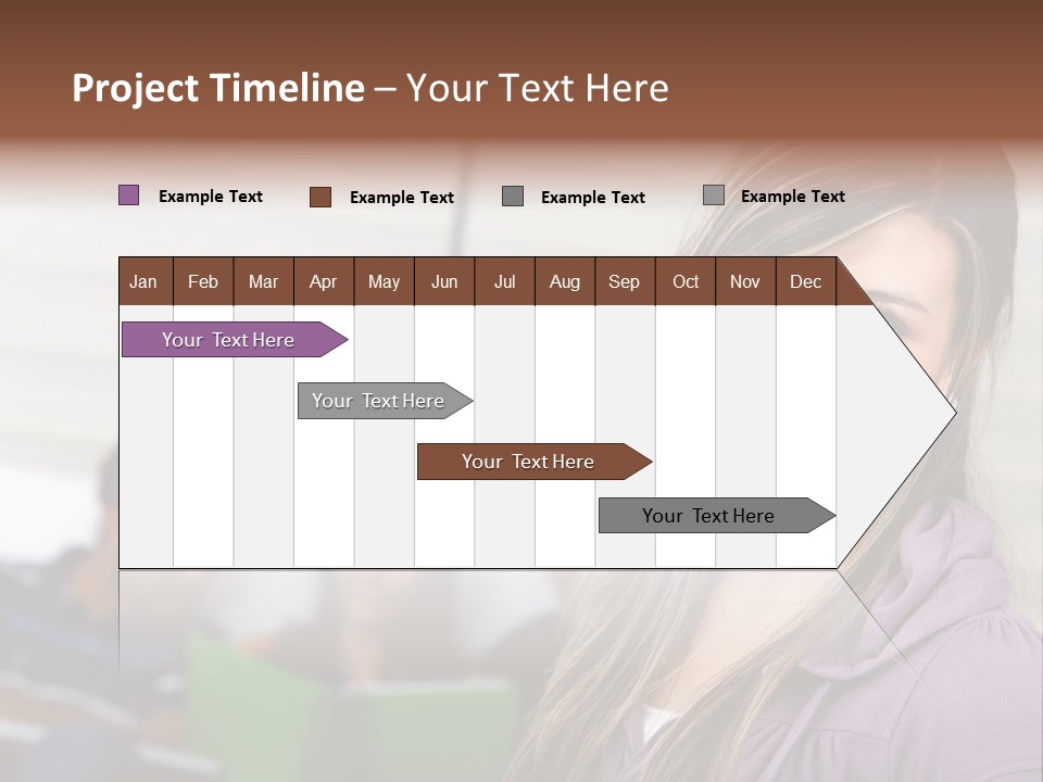 Students Casual Academic PowerPoint Template