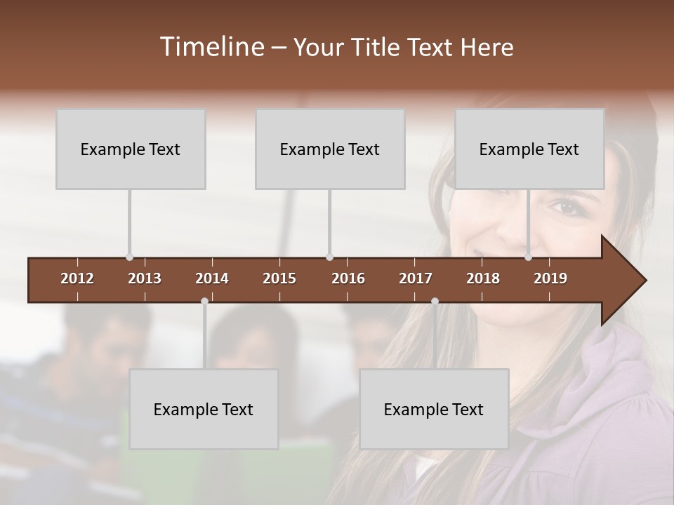 Students Casual Academic PowerPoint Template