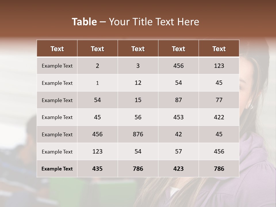 Students Casual Academic PowerPoint Template