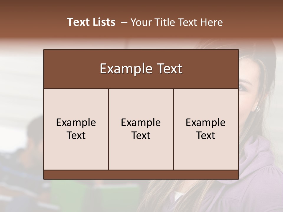 Students Casual Academic PowerPoint Template