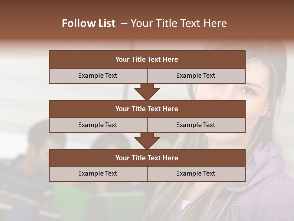 Students Casual Academic PowerPoint Template