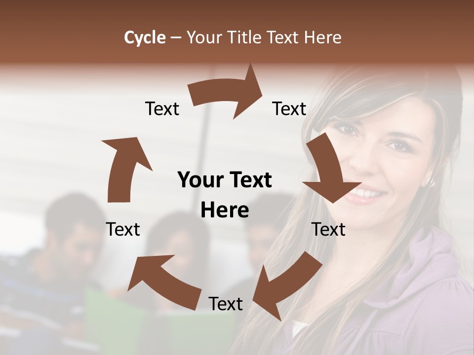 Students Casual Academic PowerPoint Template
