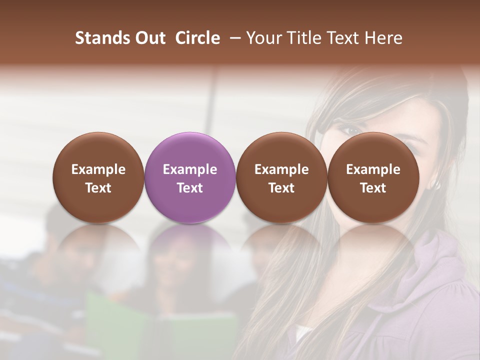 Students Casual Academic PowerPoint Template