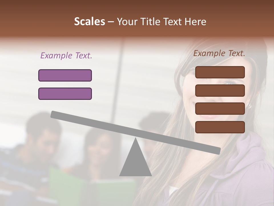 Students Casual Academic PowerPoint Template