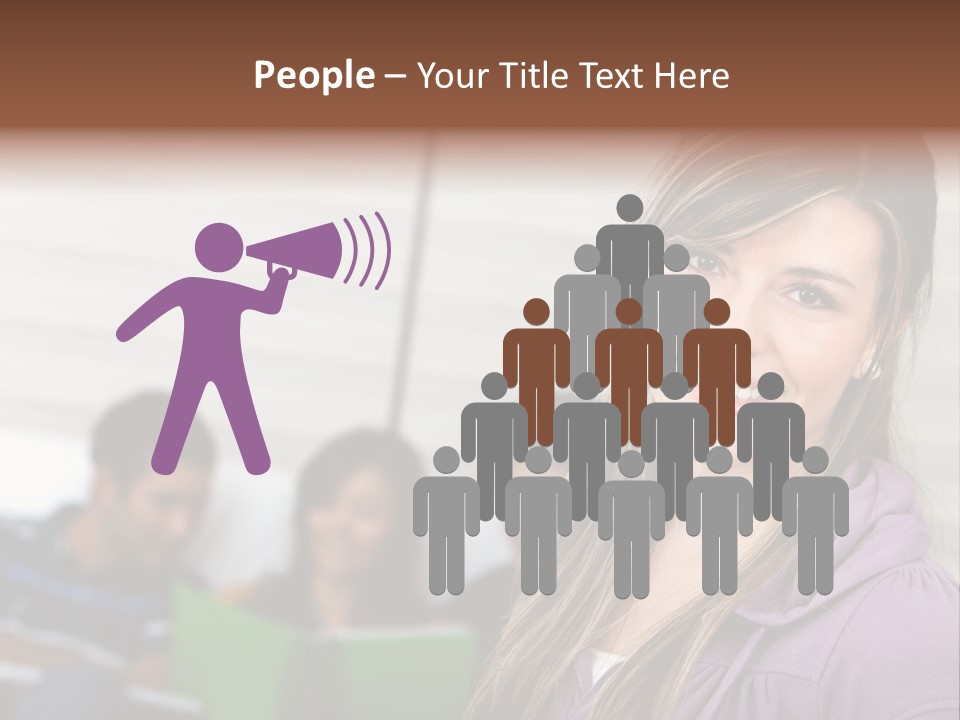 Students Casual Academic PowerPoint Template