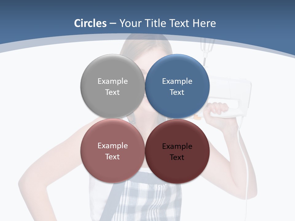 Brunette Cheerful Toothy PowerPoint Template