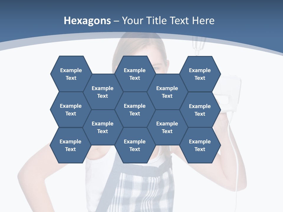 Brunette Cheerful Toothy PowerPoint Template