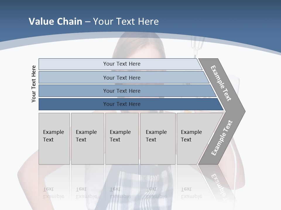 Brunette Cheerful Toothy PowerPoint Template