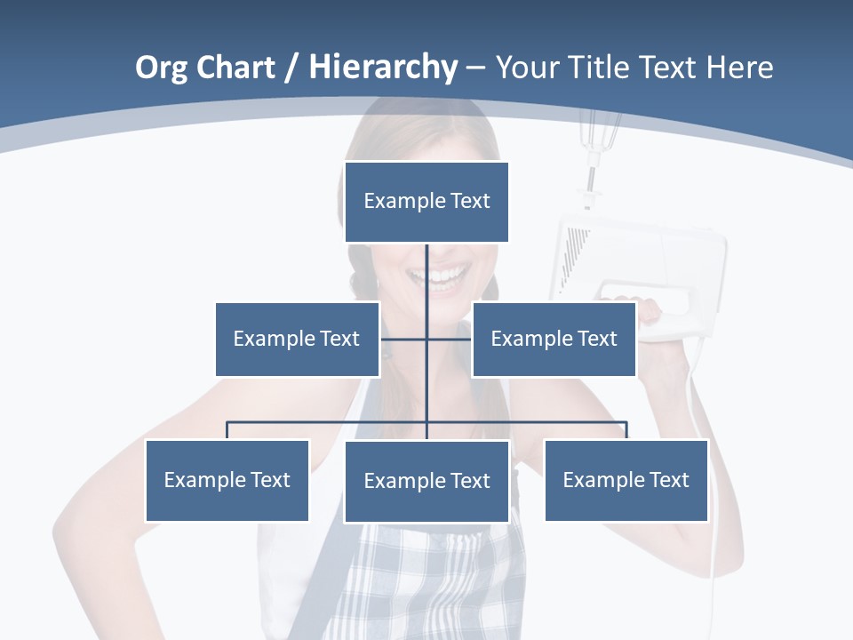 Brunette Cheerful Toothy PowerPoint Template