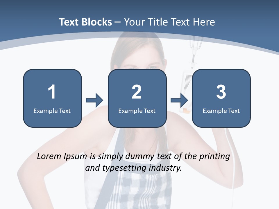 Brunette Cheerful Toothy PowerPoint Template