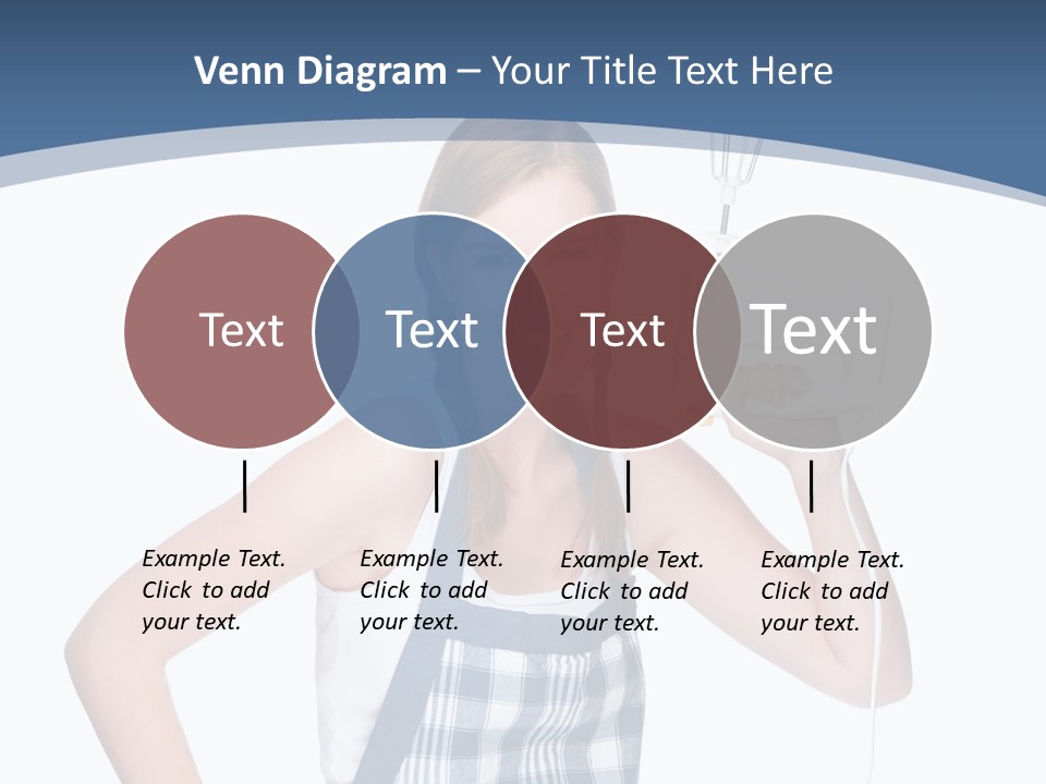 Brunette Cheerful Toothy PowerPoint Template