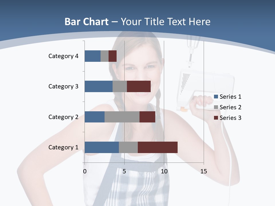 Brunette Cheerful Toothy PowerPoint Template