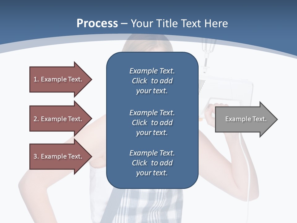 Brunette Cheerful Toothy PowerPoint Template
